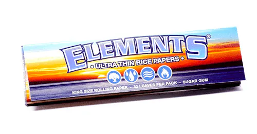 Elements – Rolling Papers – Ultra Thin – King Size-active