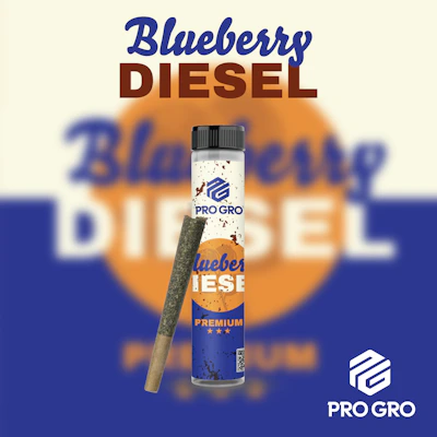 Blueberry Diesel 1g Pre-Roll - PRE_ROLLS by Pro Gro at King of Budz