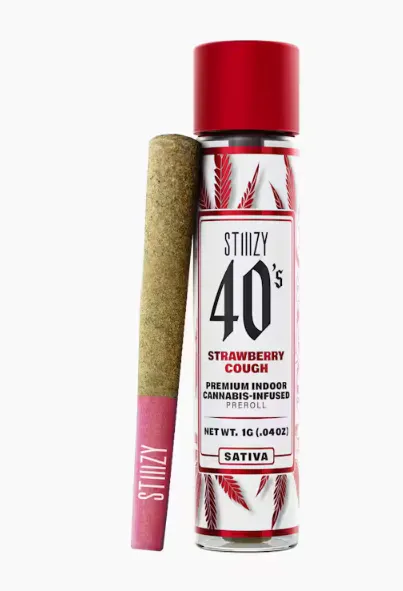 Strawberry Cough 40's Infused Pre-Roll | 1g | Timber Cannabis Co