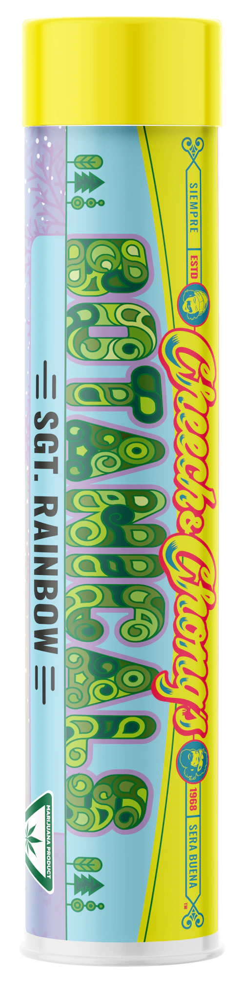Cheech & Chong - 1.2g Infused Preroll - Sgt. Rainbow