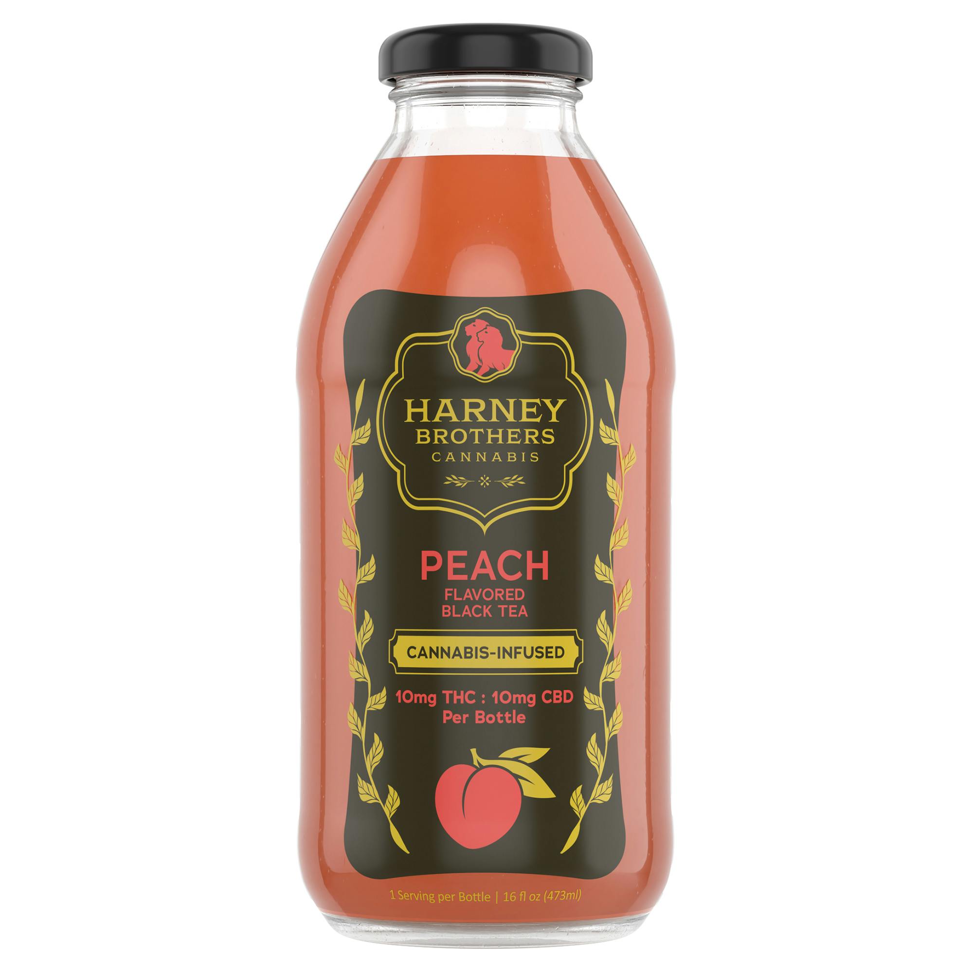 Harney Brothers | Peach Tea Bottle | 10mg