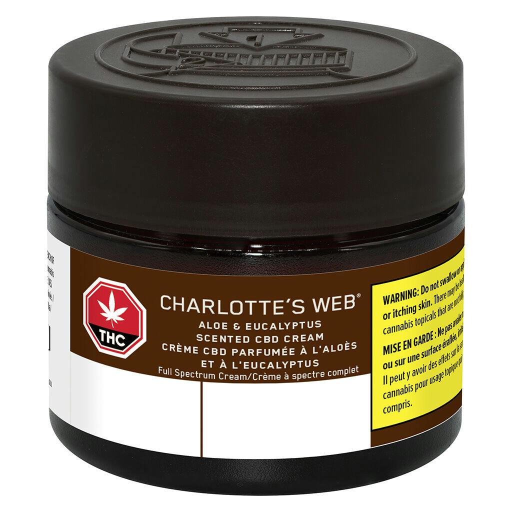 Charlotte's web - aloe & eucalyptus cream - 75g
