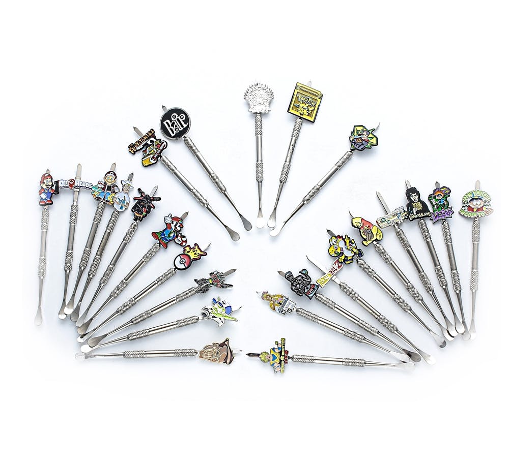 Character Metal Dab Tool w/ Sharp Point & Scooper - Assorted Characters