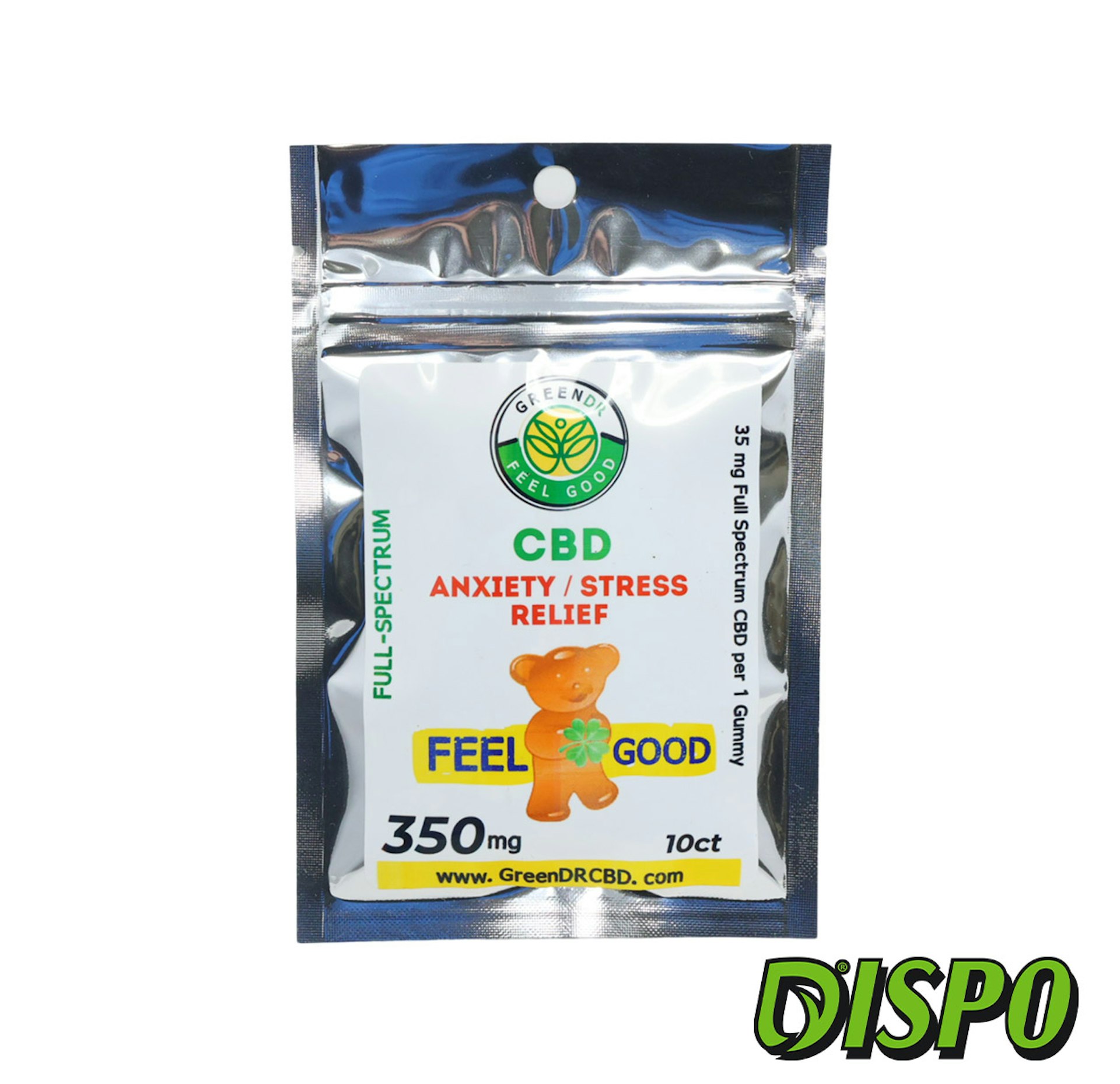 Green Dr - Be Happy 350mg CBD Infused Gummies