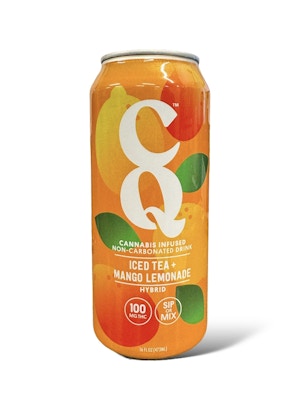 Product CoC CQ Edibles Beverages -  Mango Lemonade Iced Tea 16oz 100mg