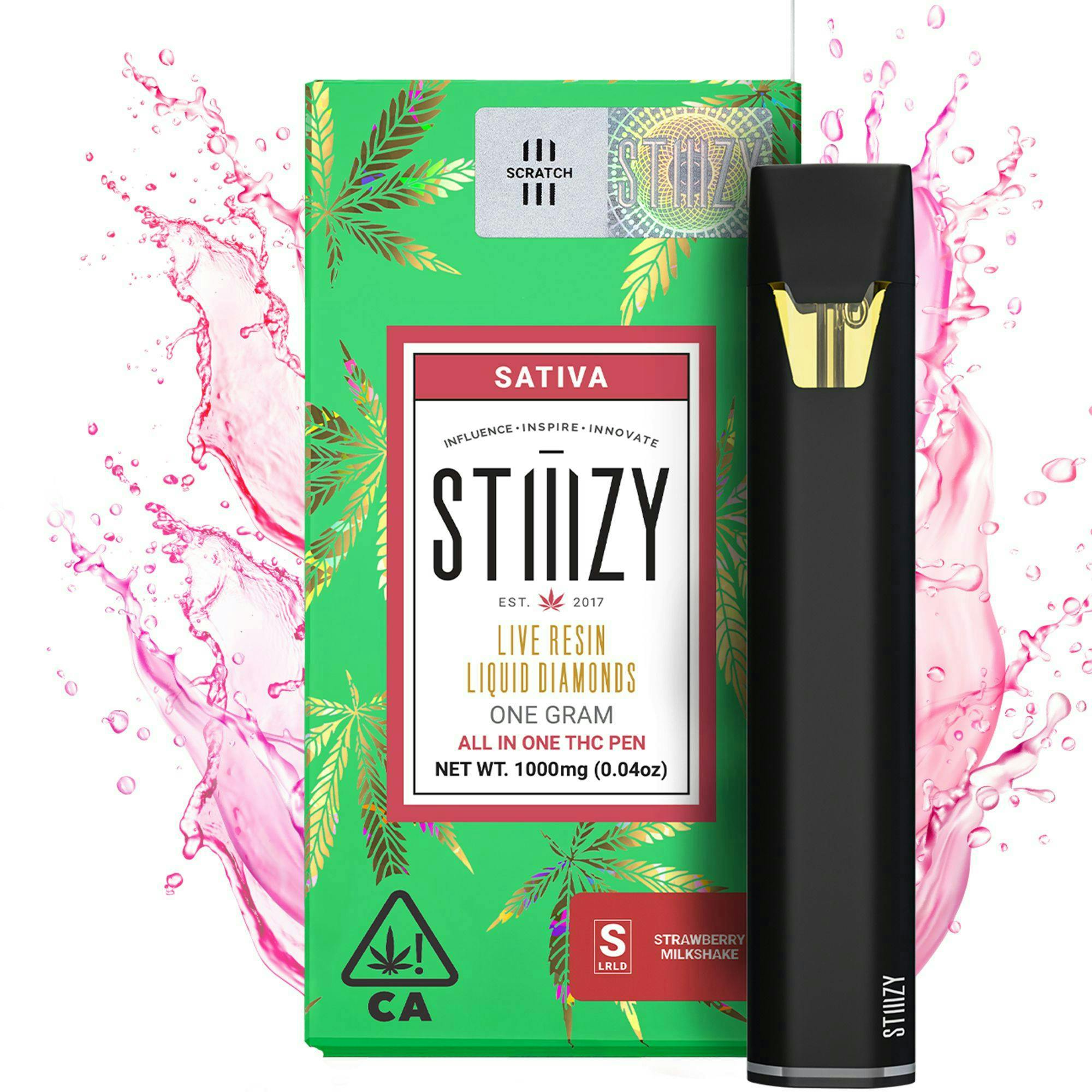 Stiiizy - Strawberry Milkshake LQD Disposable