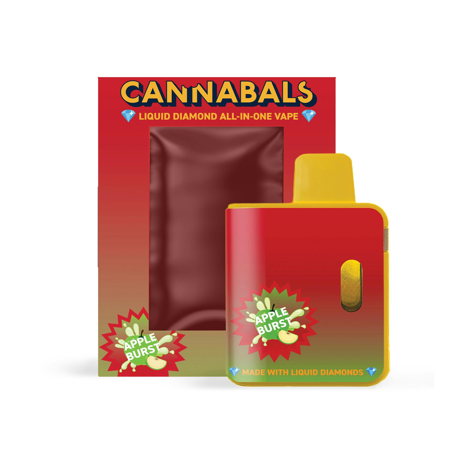 Cannabals Apple Burst Liquid Diamonds