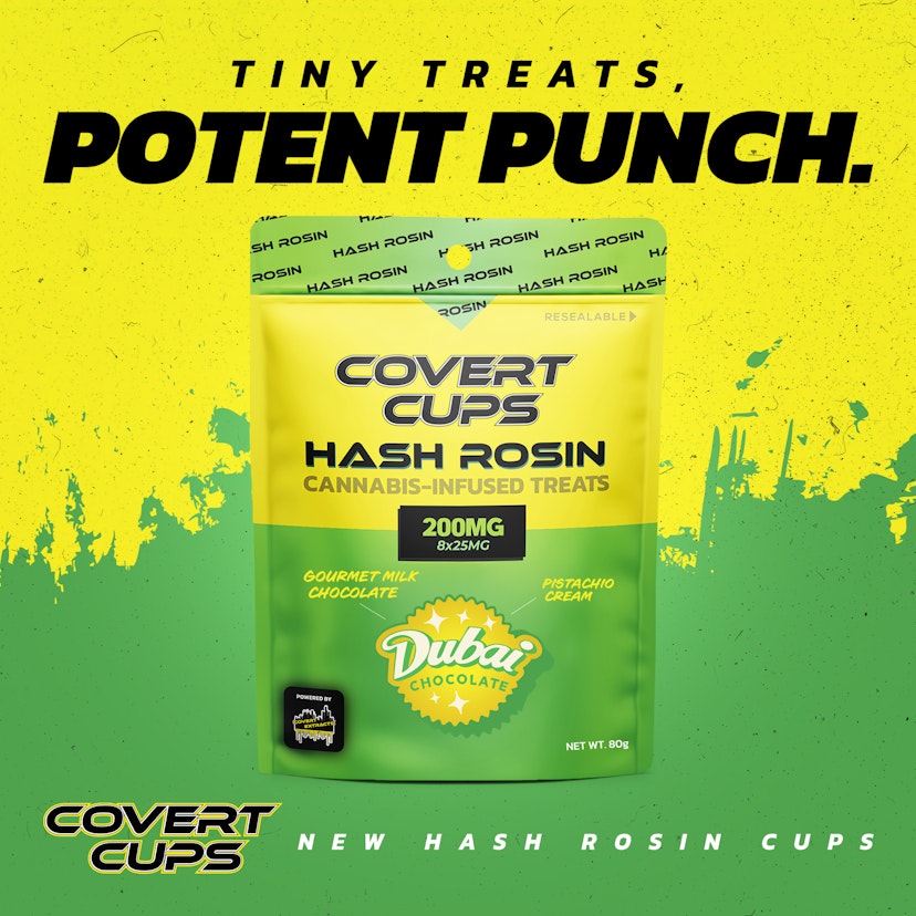Covert Cups | 200mg Hash Rosin Cups | Dubai