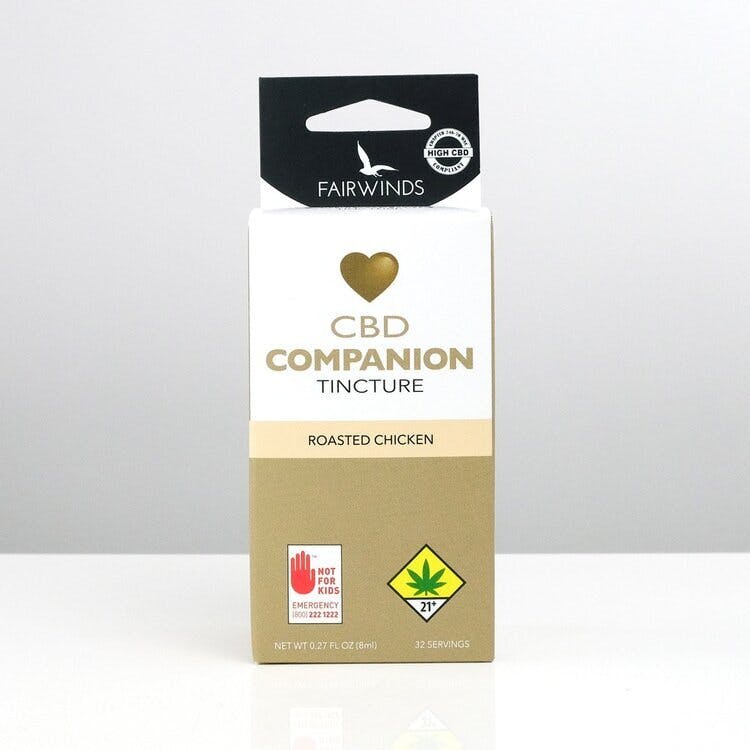 Fairwinds: CBD Companion Chicken 32 Servings - Tincture 120mg