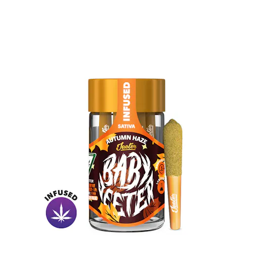Autumn Haze Baby Jeeter Infused Pre-Roll 5-pack | 2.5g-active