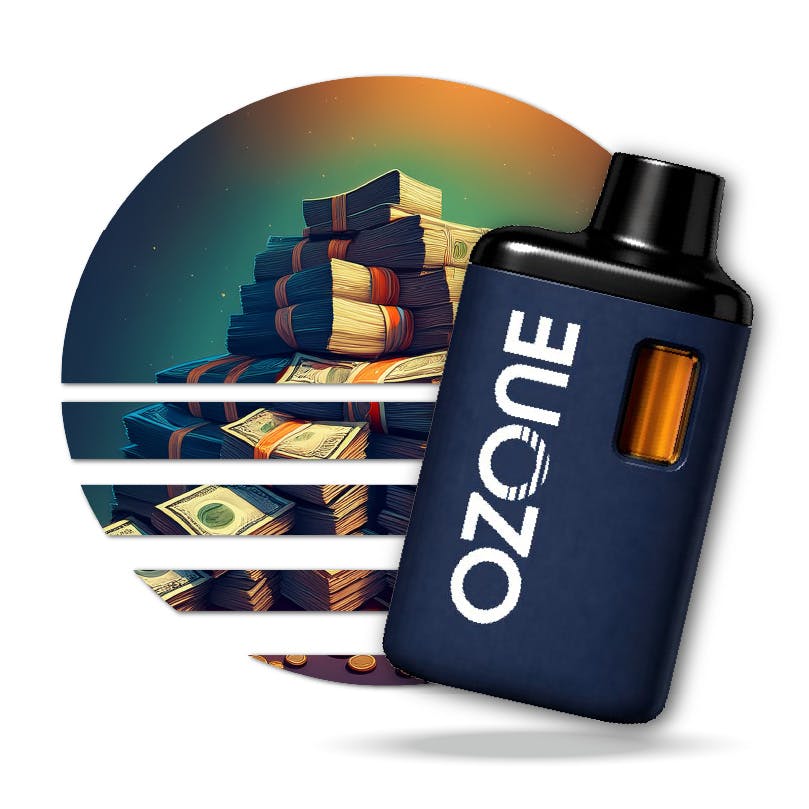 100 Rackz Live Resin Disposable 1g 1g Vaporizers | Ozone |