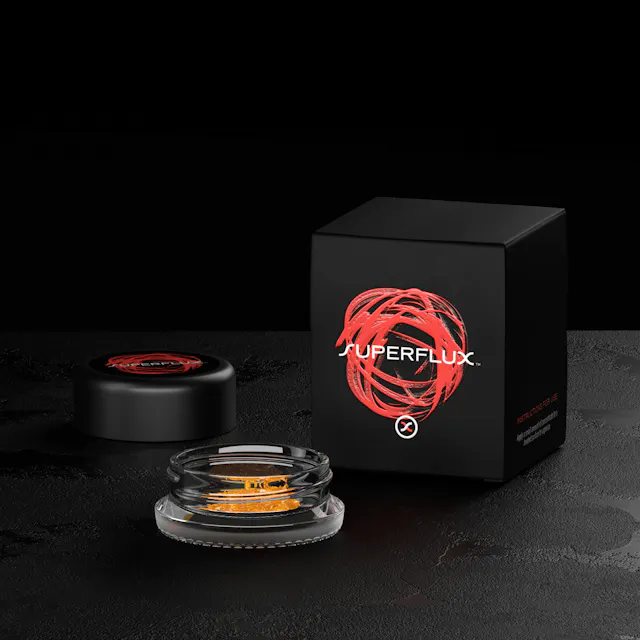 Superflux Live Resin Wax Glowing Bananas 1g (hybrid)