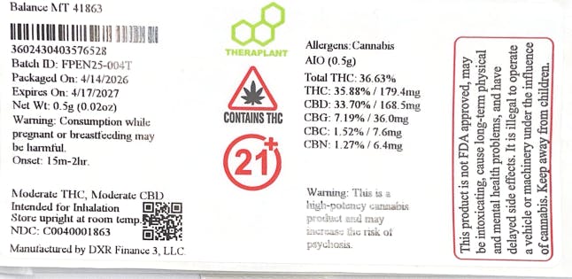 Balance Mini Tank T179C169 (41863) | Still River Wellness