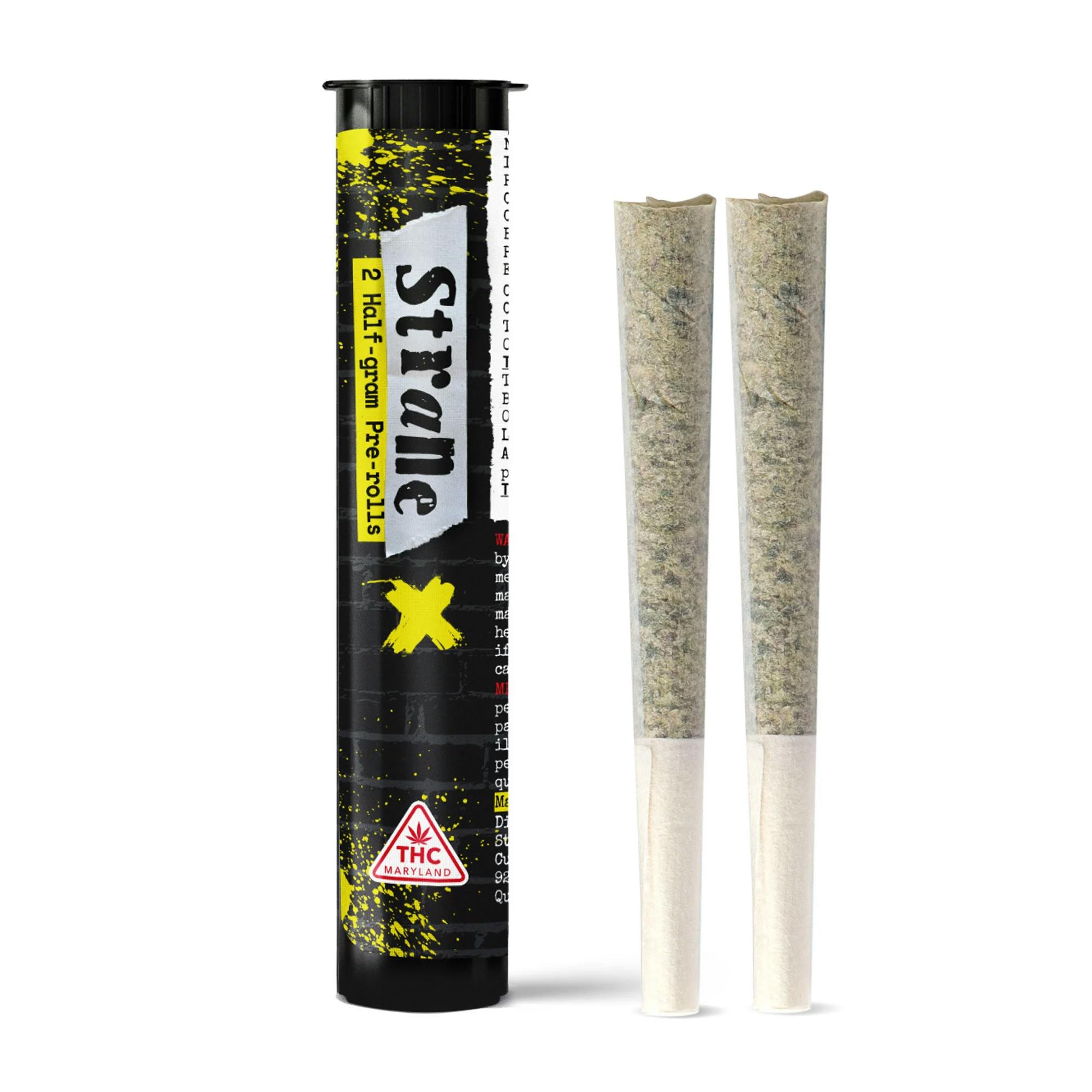 Shop Strane Curacao Pre-Rolls 0.5g 2pk | 1g in Hagerstown | DISTRICT