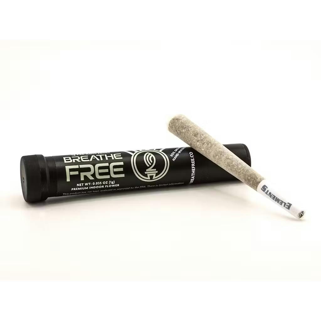 Product Breathe Free | Orange Slushy | Preroll
