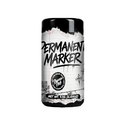 Pressure Pack - 3.5g Prepack Jar - Permanent Marker - FLOWER by Pressure Pack at King of Budz