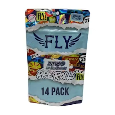 Fly - 14-Pack 1g Infused Prerolls - Chocolate Fondue - PRE_ROLLS by FLY at King of Budz