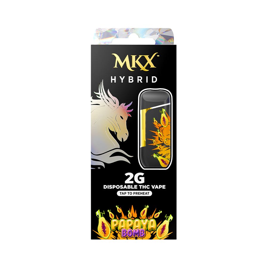 MKX Oil Co. MKX | PAPAYA BOMB - DISPOSABLE HYBRID — VAPORIZERS