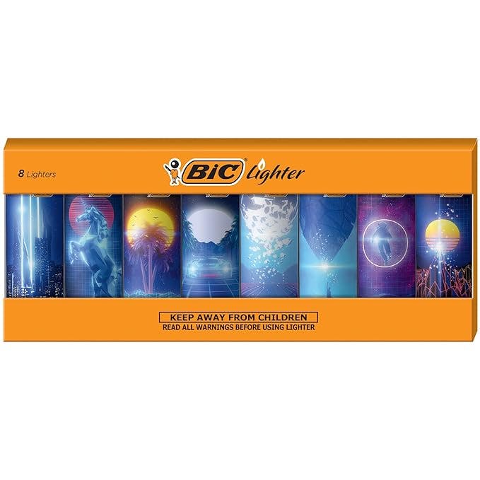 Product: Bic | Lighter | Retro Wave Series