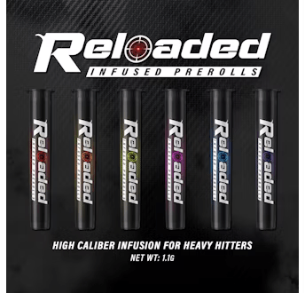Product: Reloaded | Infused Pre-Roll - 1.1g - Blue Breath