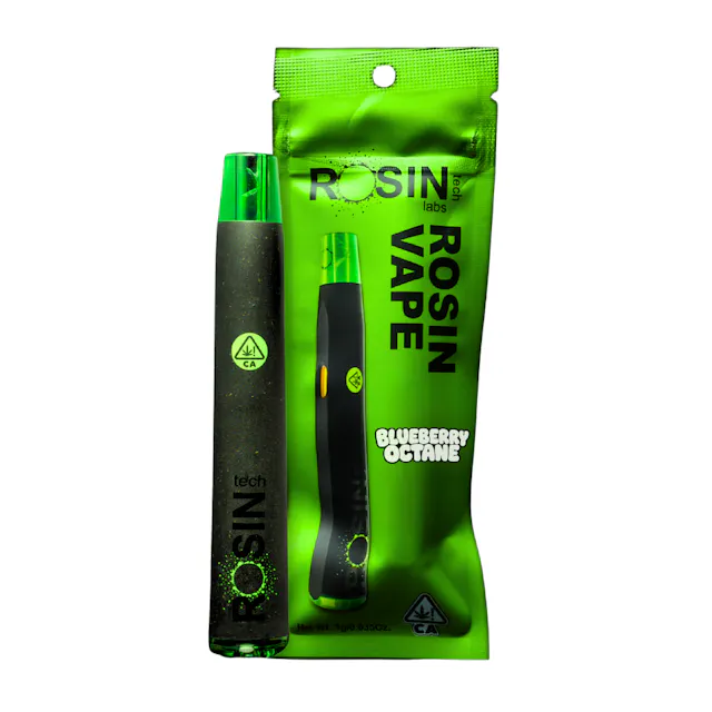 Rosin Tech Labs Rosin Vape Blueberry Octane 1g (indica, live rosin disposable)