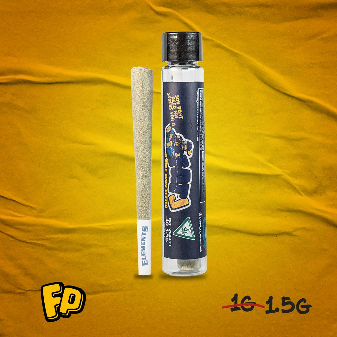 Fat Pack - 1.5g Preroll - Blue Zushi