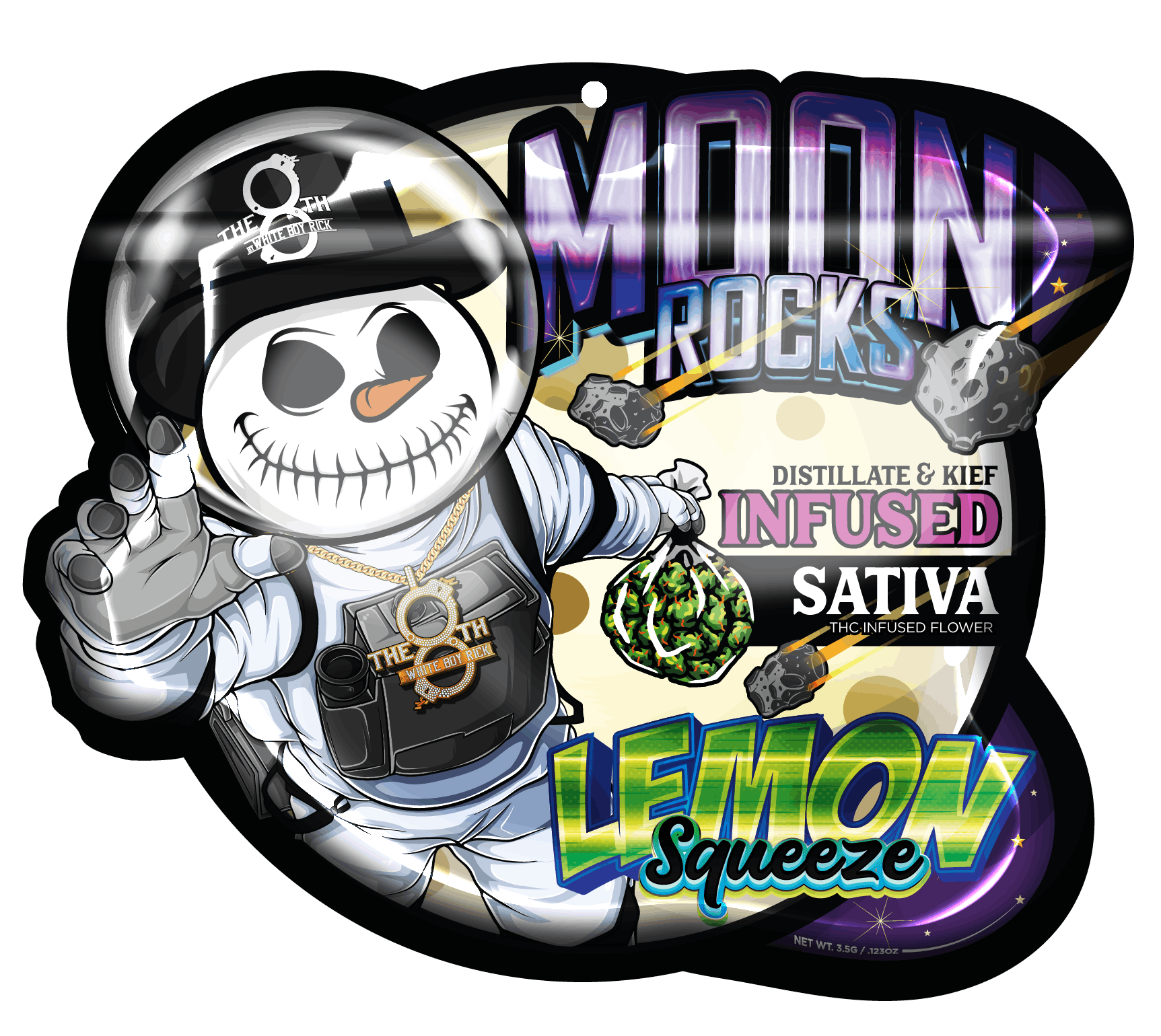 White Boy Rick | Moonrocks - 3.5g - Lemon Squeeze