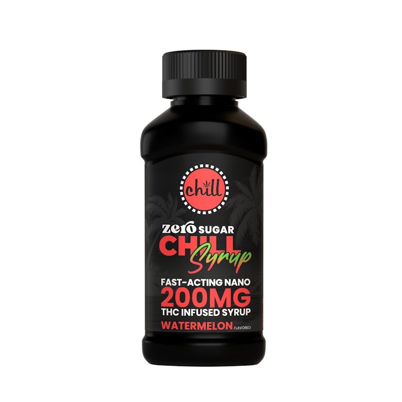 Chill Medicated - Watermelon 200mg Zero Sugar Syrup