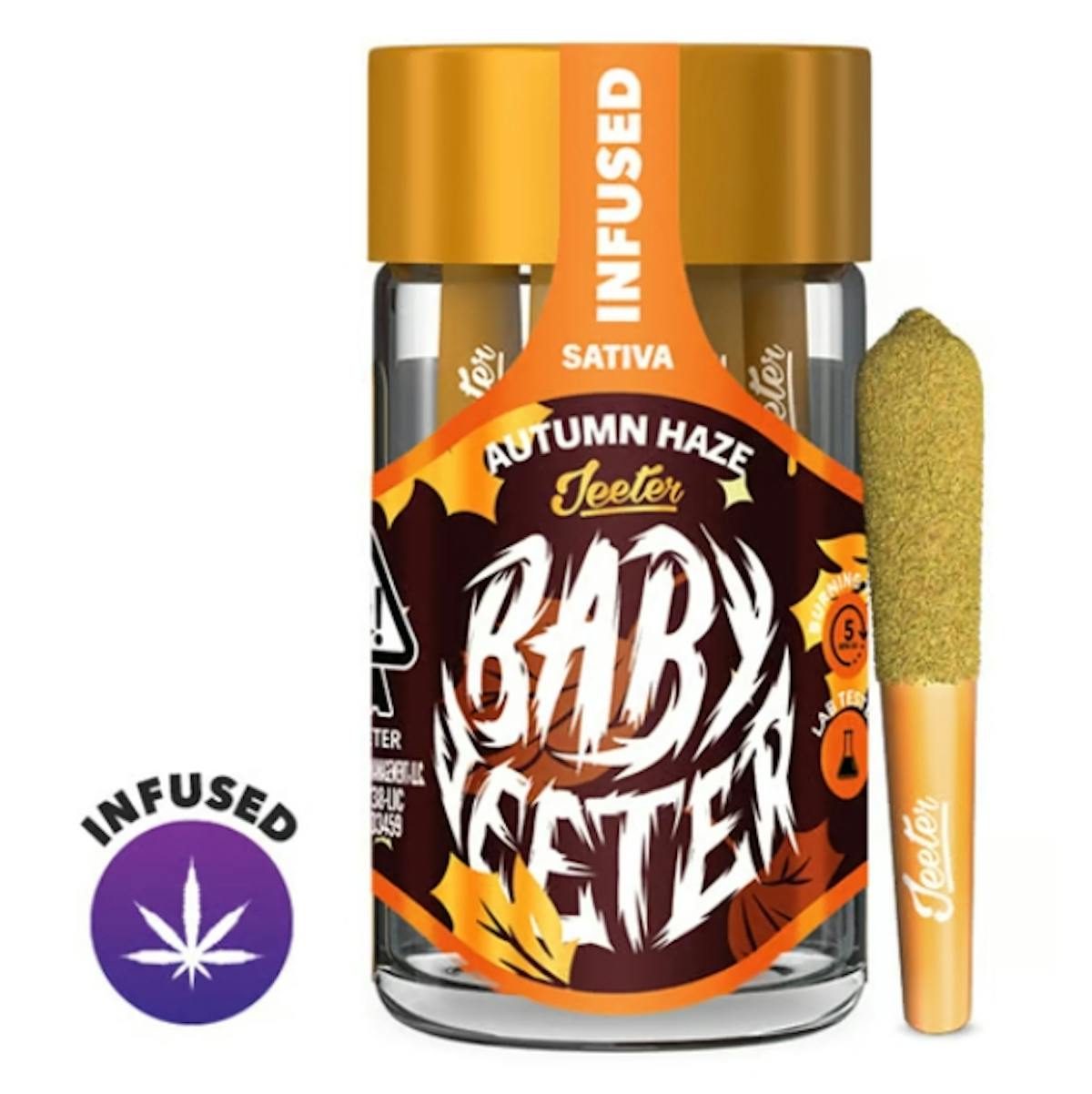 Photo of Autumn Haze .5g Infused Pre-Roll 5 Pack Jeeter