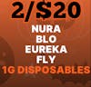 2/$20 | Disposables