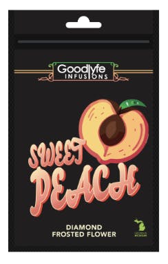 Goodlyfe | Diamond Frosted Flower - 3.5g - Sweet Peach