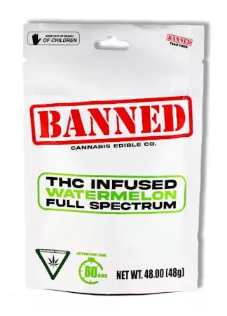 Banned - Watermelon - 200mg Gummies