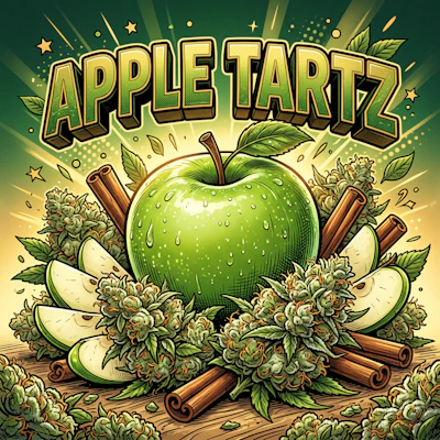 DELI - Apple Tartz (Smalls) - FLOWER by Six Labs at King of Budz