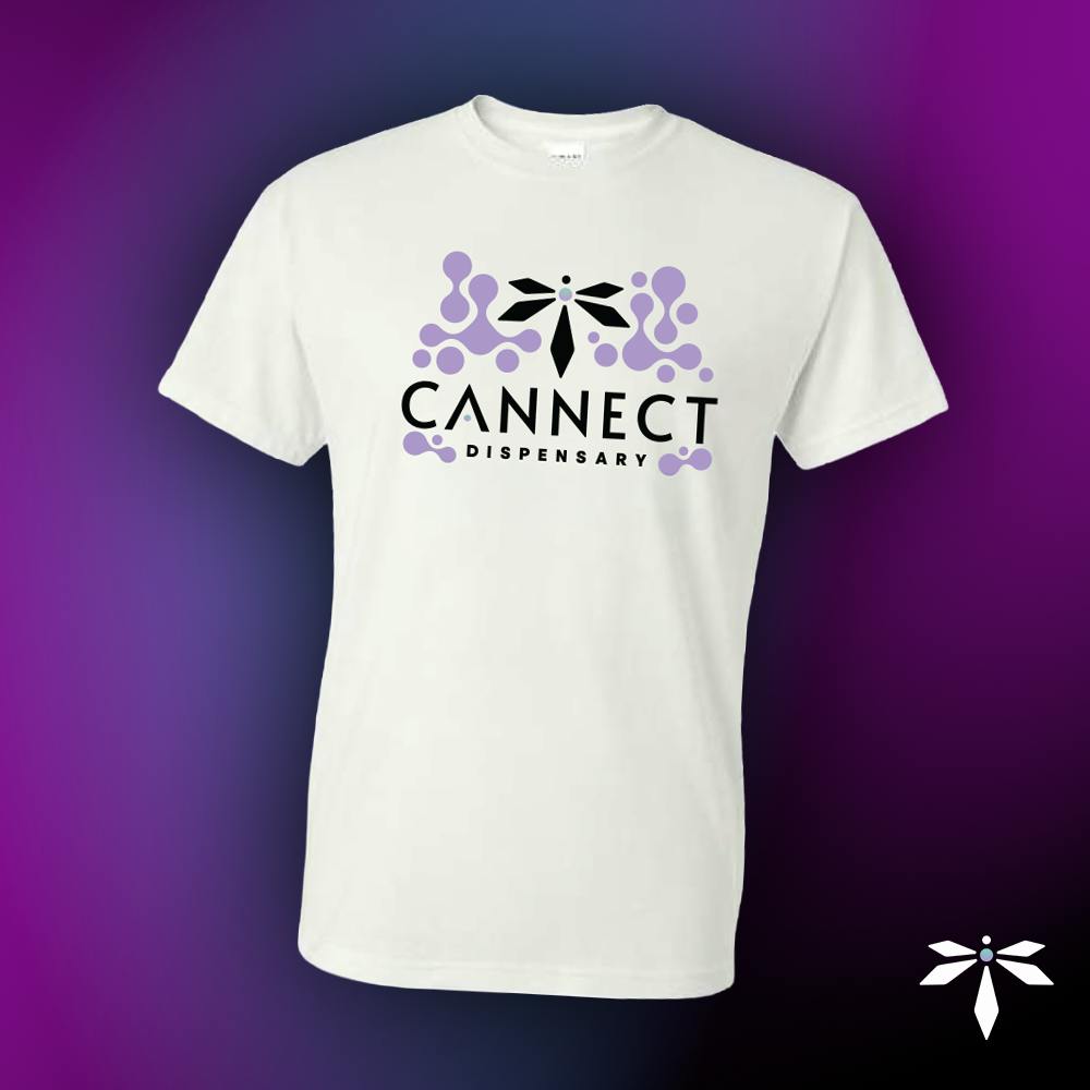 Product Cannect Dispensary White T-Shirt