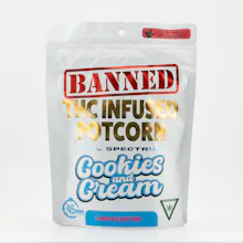 Banned - 200mg Potcorn - Cookies & Cream