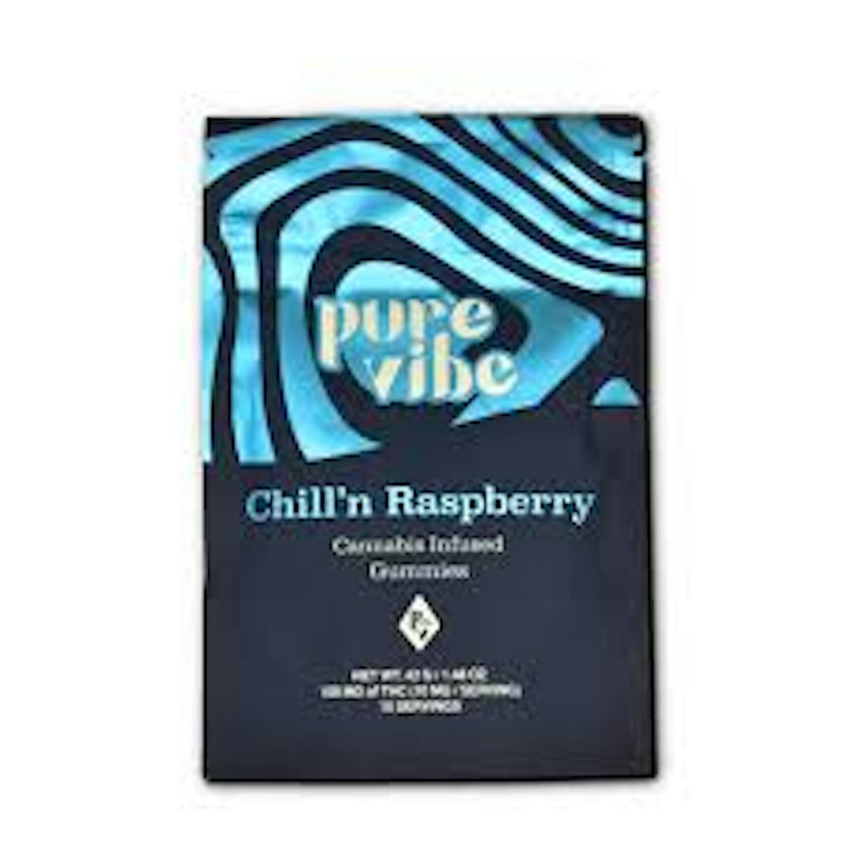 Image of Raspberry | “Chillin” 100mg Gummies (10mg/10ct)