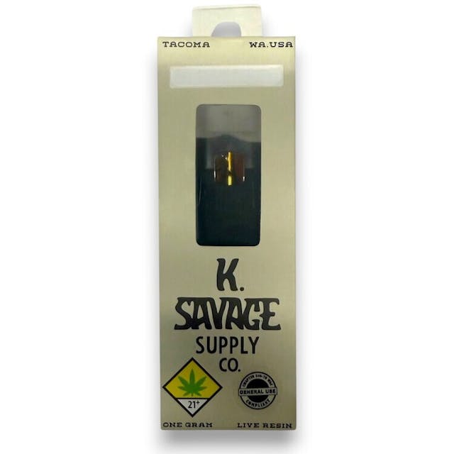 K-Savage: Permanent Marker - Live Resin Disposable - 1g