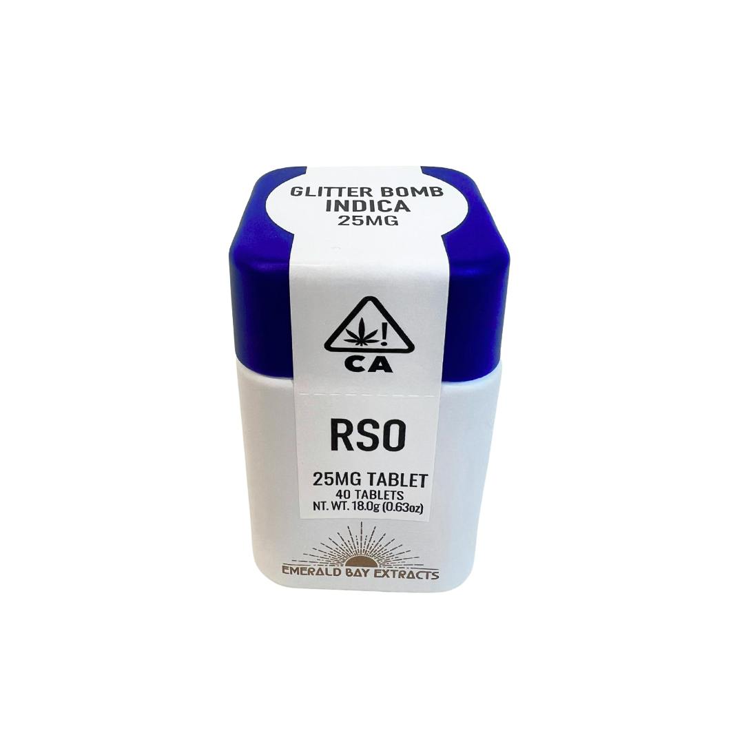 GLITTER BOMB RSO CAPSULES  (40CT/ 25MG) 1000MG