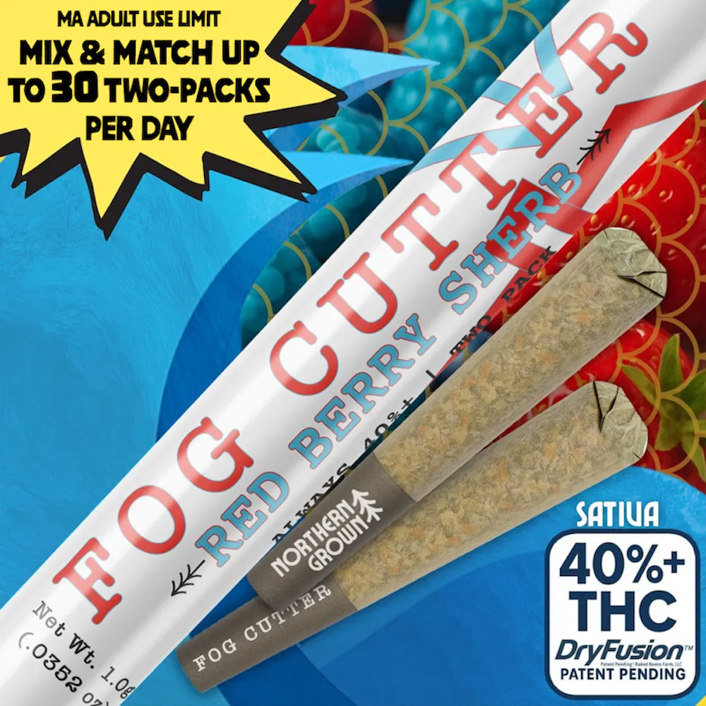 Product Northern Grown - Red Berry Sherb Fog Cutter Infused Pre-Roll 0.5g 2pk (1g)