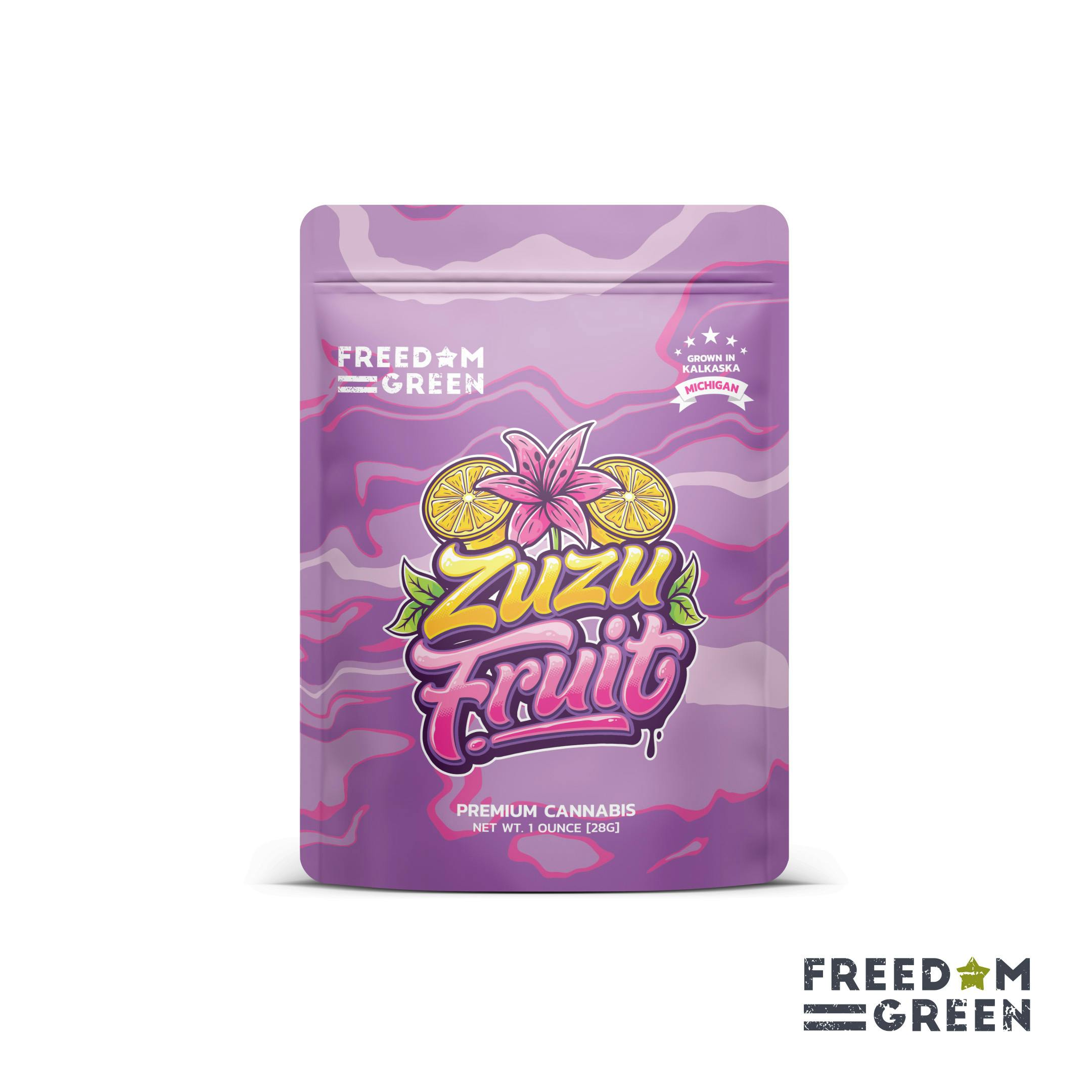 Buy Freedom Green - 28g Prepack Shake - ZUZU Fruit Flower Cannabis