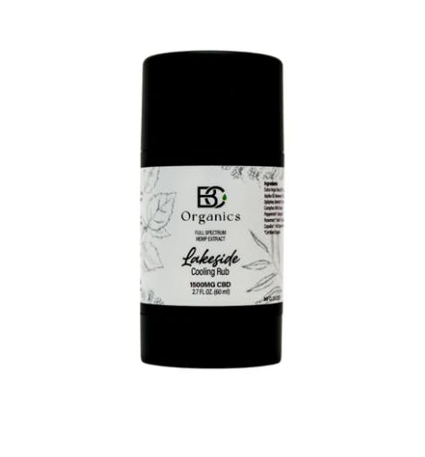 BC Organics | Cooling CBD Rub | 1500mg CBD | Cooling Stick