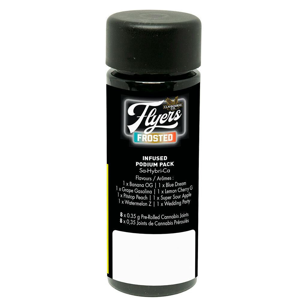Claybourne - flyers frosted infused podium pack - 8x0. 35g-0