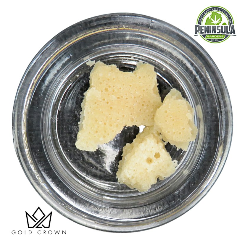 Gold Crown x Peninsula Gardens 1g Crumble Candy Blues