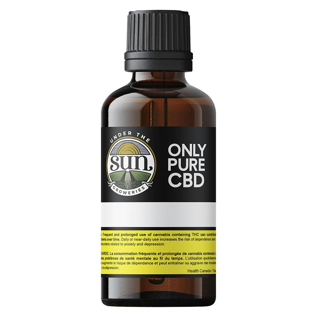 Under the sun - only pure 5000 cbd oil - 30ml