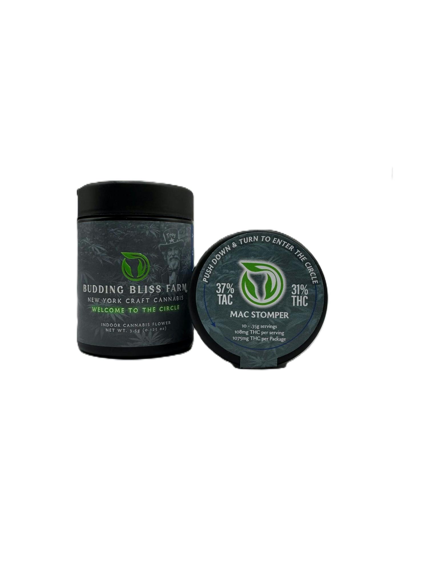 Budding Bliss Farm · Flower Jar Mac Stomper (H)