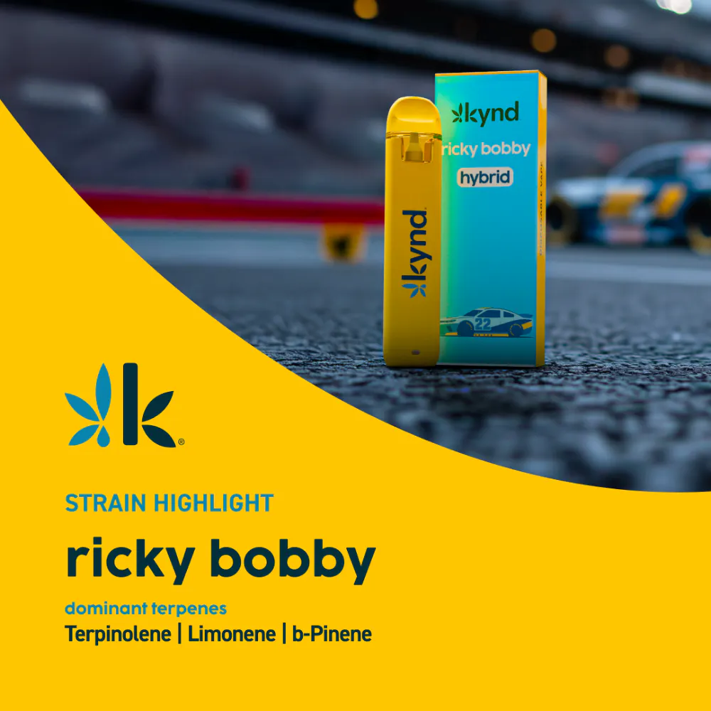Kynd Ricky Bobby (H) CDT Disposable Vape 0.5g | AYR New Jersey