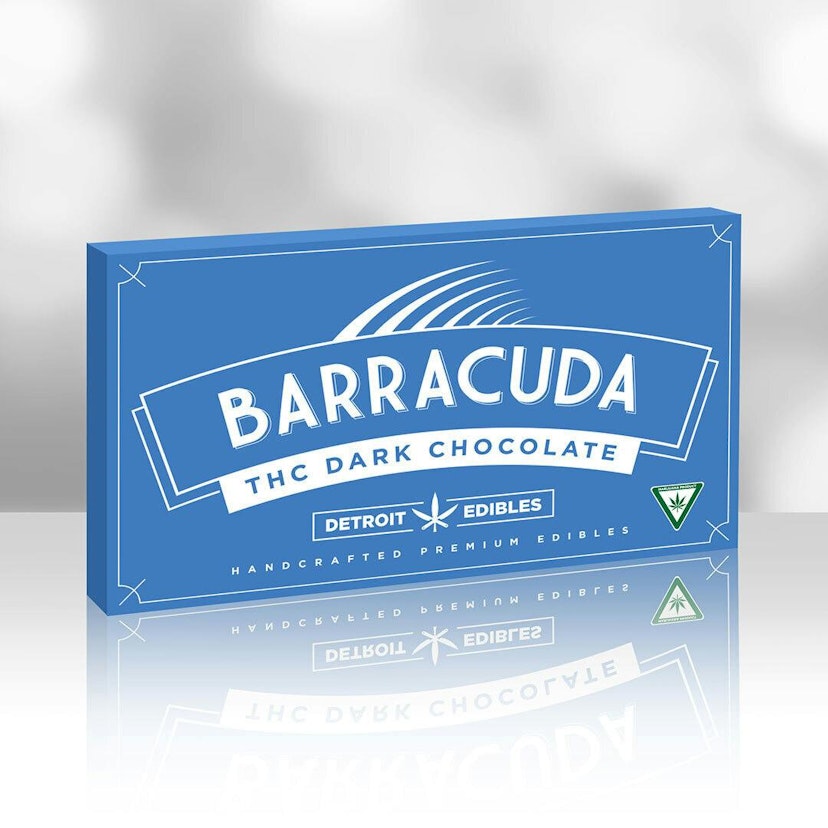 Detroit Edibles - Barracuda Bar Dark Chocolate 200mg