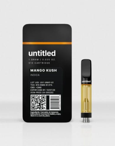 Mango Kush Vape Cartridge | Indica | Untitled
