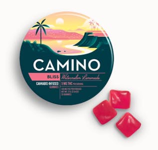 Product: Camino | Watermelon Lemonade | Gummies - 100mg THC