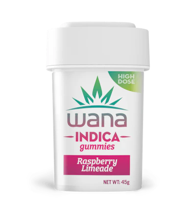 Wana - 200mg Gummies - Raspberry Limeade